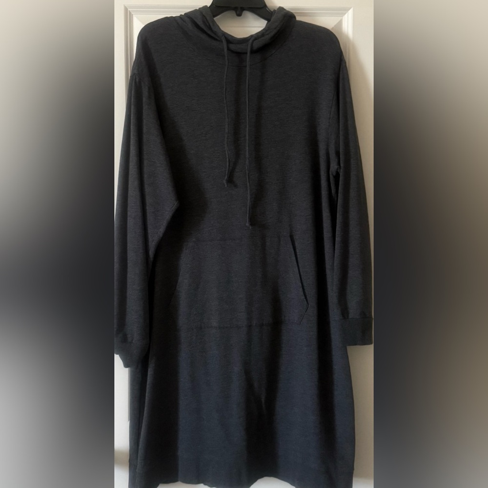 Torrid Dark Gray Hoodie Dress